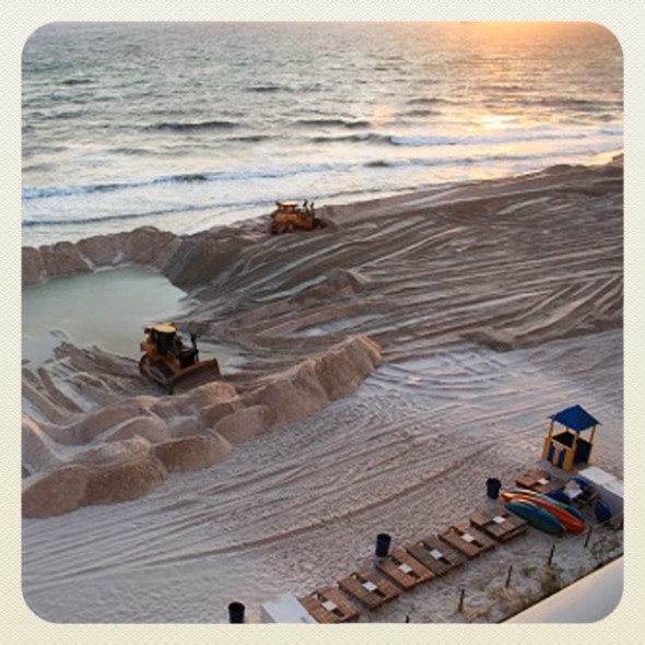 Panama City Beach Renourishment Complete