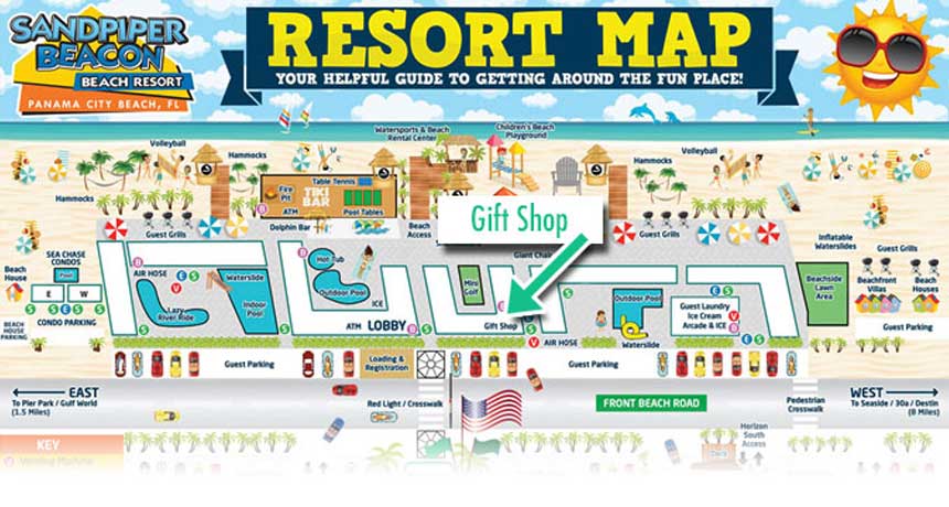 property map gift shop