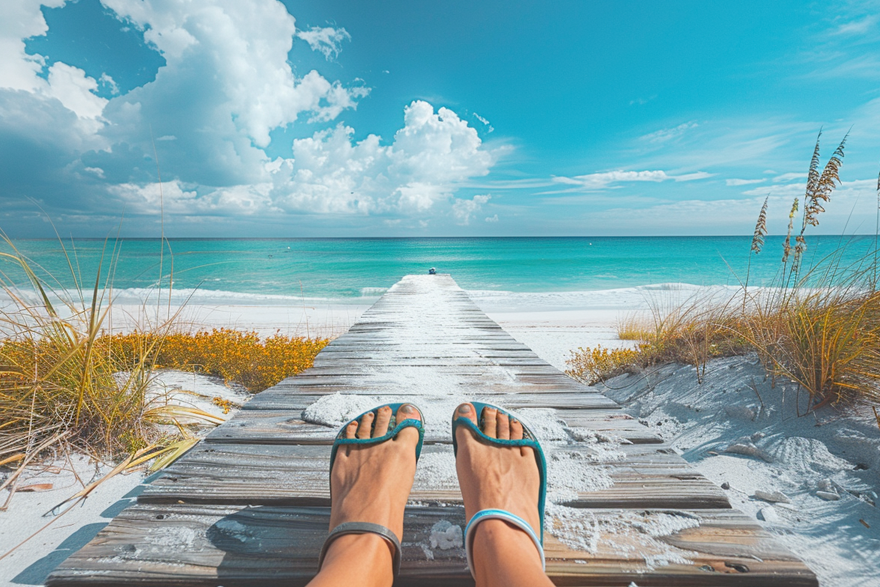 wheelchair accessible beach